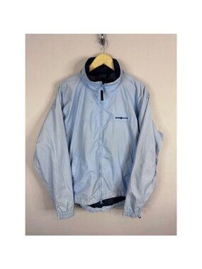 Henri Lloyd Mens Light Blue Sailing Jacket Windbreaker Ripstop Mesh Lined L